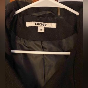 DKNY peacock casual coat for women